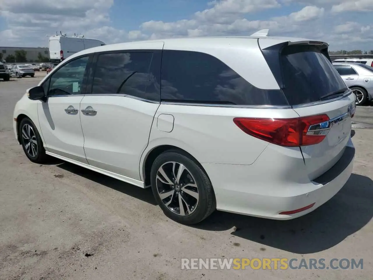 2 fotografías del automóvil dañado 5FNRL6H99LB063690 HONDA ODYSSEY 2020