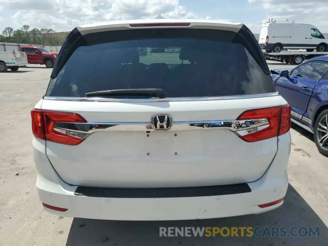 6 fotografías del automóvil dañado 5FNRL6H99LB063690 HONDA ODYSSEY 2020