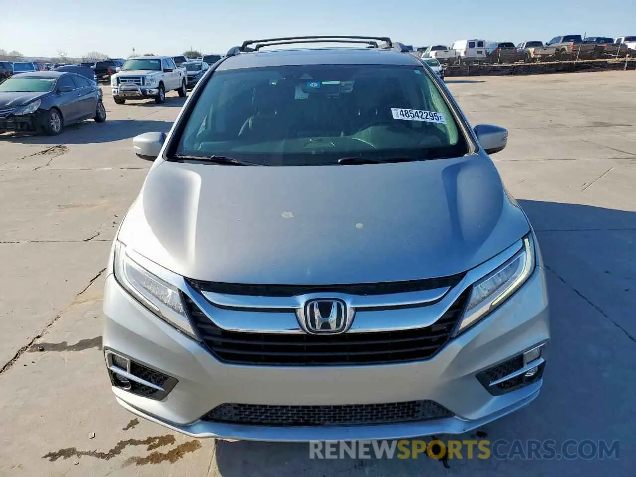 5 fotografías del automóvil dañado 5FNRL6H9XLB000033 HONDA ODYSSEY 2020