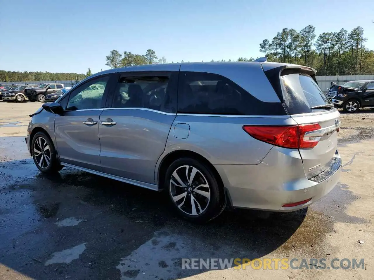 2 fotografías del automóvil dañado 5FNRL6H9XLB025899 HONDA ODYSSEY 2020