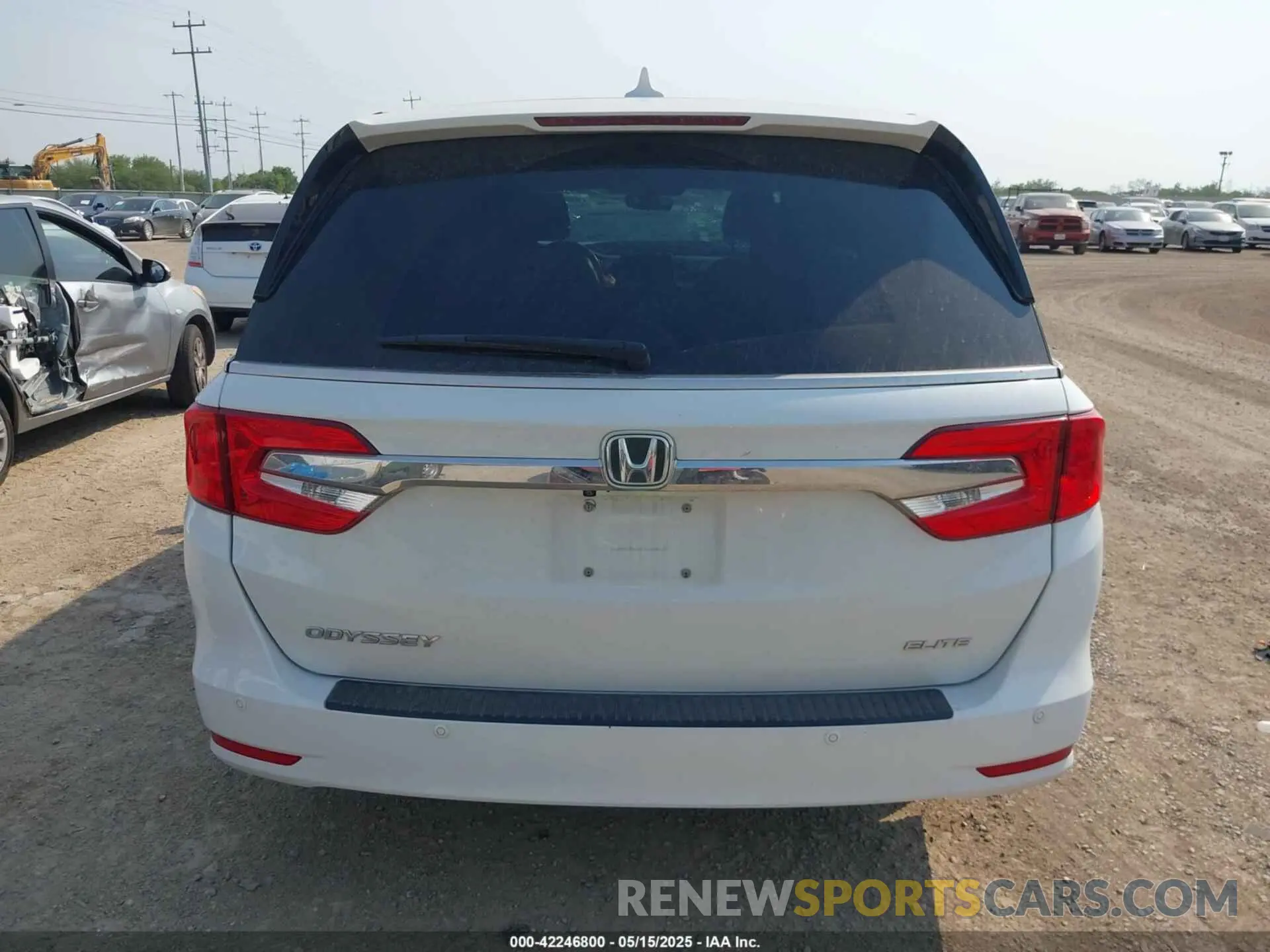 16 fotografías del automóvil dañado 5FNRL6H9XLB040967 HONDA ODYSSEY 2020