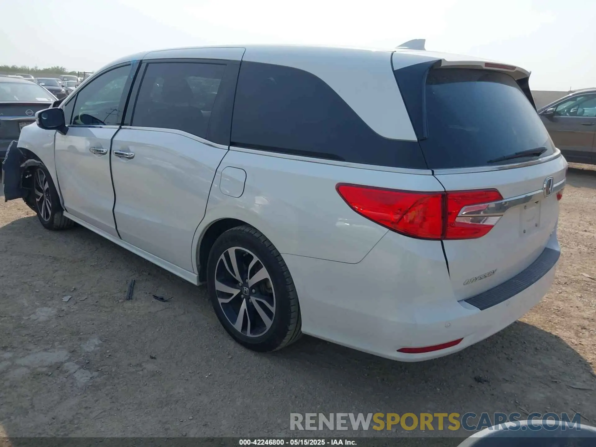 3 fotografías del automóvil dañado 5FNRL6H9XLB040967 HONDA ODYSSEY 2020