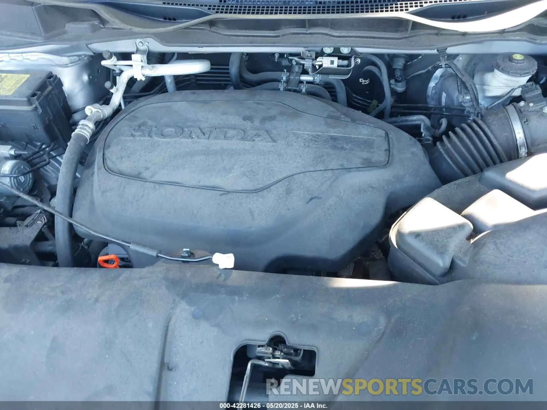 10 fotografías del automóvil dañado 5FNRL6H27MB019210 HONDA ODYSSEY 2021