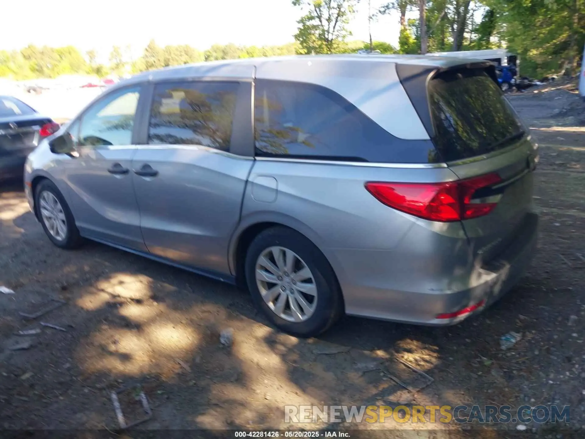 14 fotografías del automóvil dañado 5FNRL6H27MB019210 HONDA ODYSSEY 2021