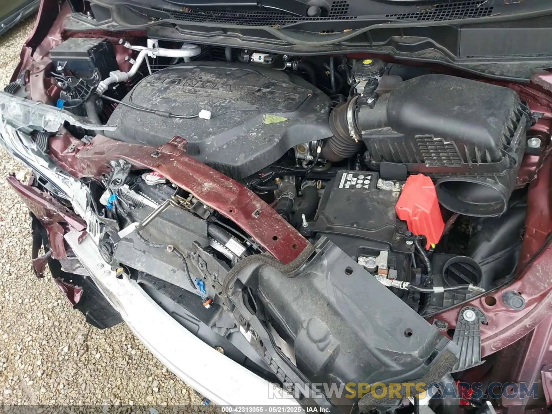 10 fotografías del automóvil dañado 5FNRL6H52MB003703 HONDA ODYSSEY 2021