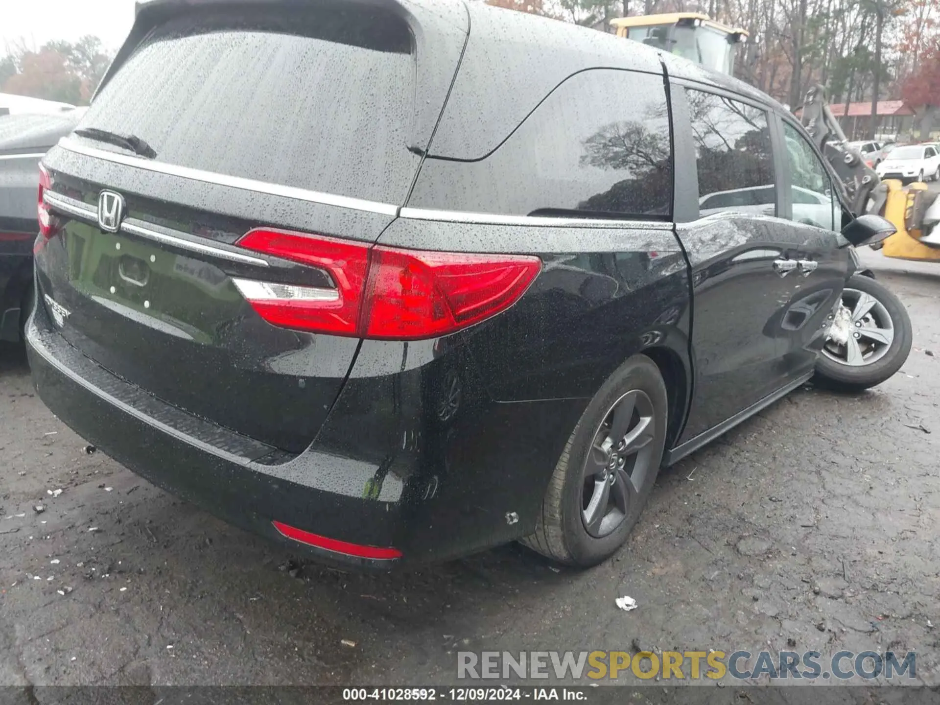 4 fotografías del automóvil dañado 5FNRL6H53MB010305 HONDA ODYSSEY 2021