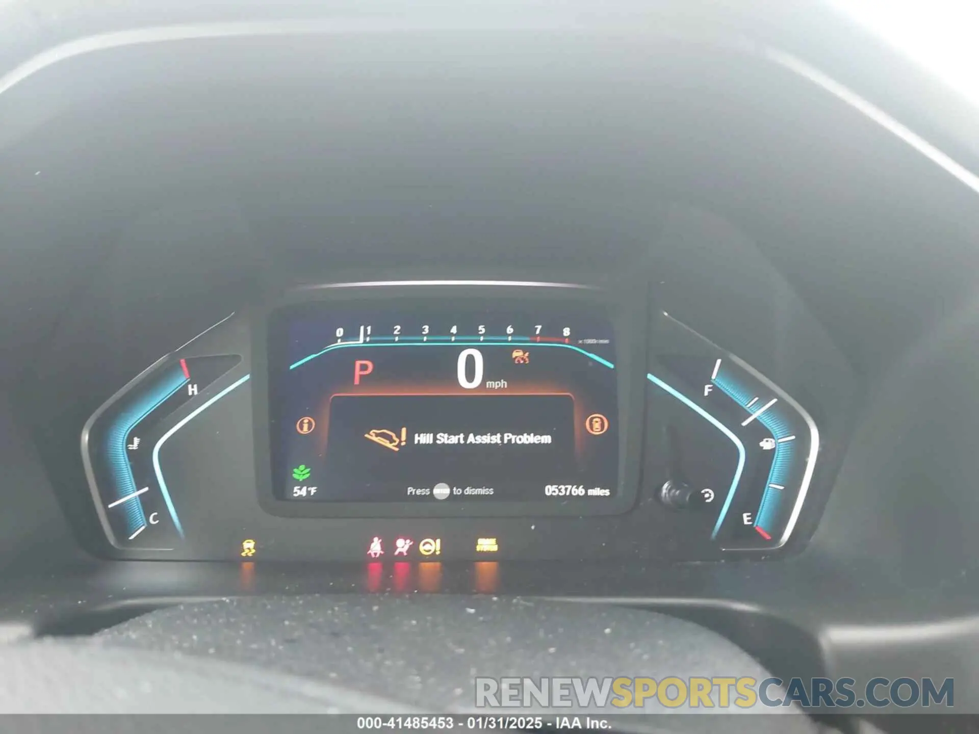 7 fotografías del automóvil dañado 5FNRL6H55MB018776 HONDA ODYSSEY 2021