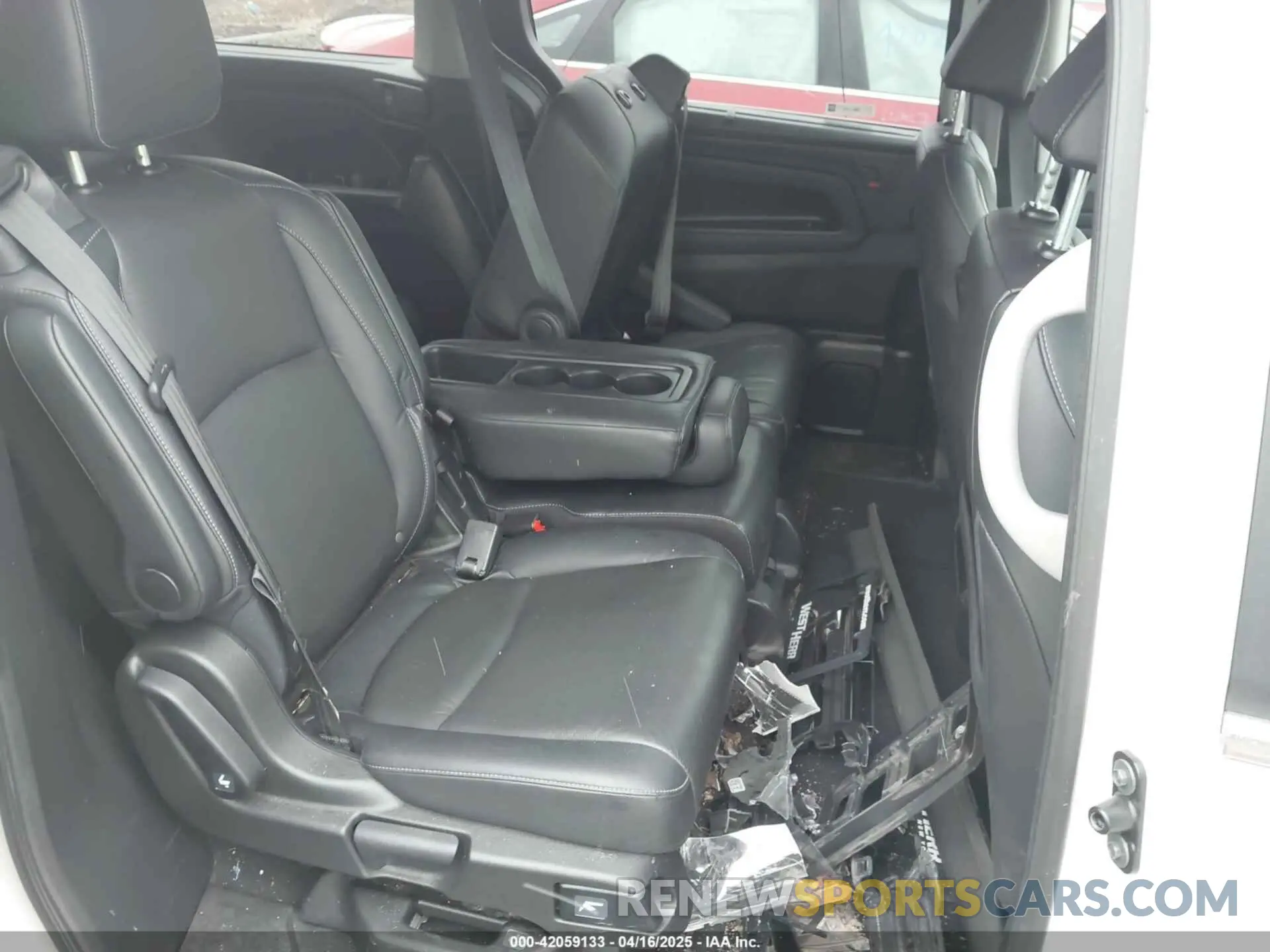 8 fotografías del automóvil dañado 5FNRL6H71MB039822 HONDA ODYSSEY 2021