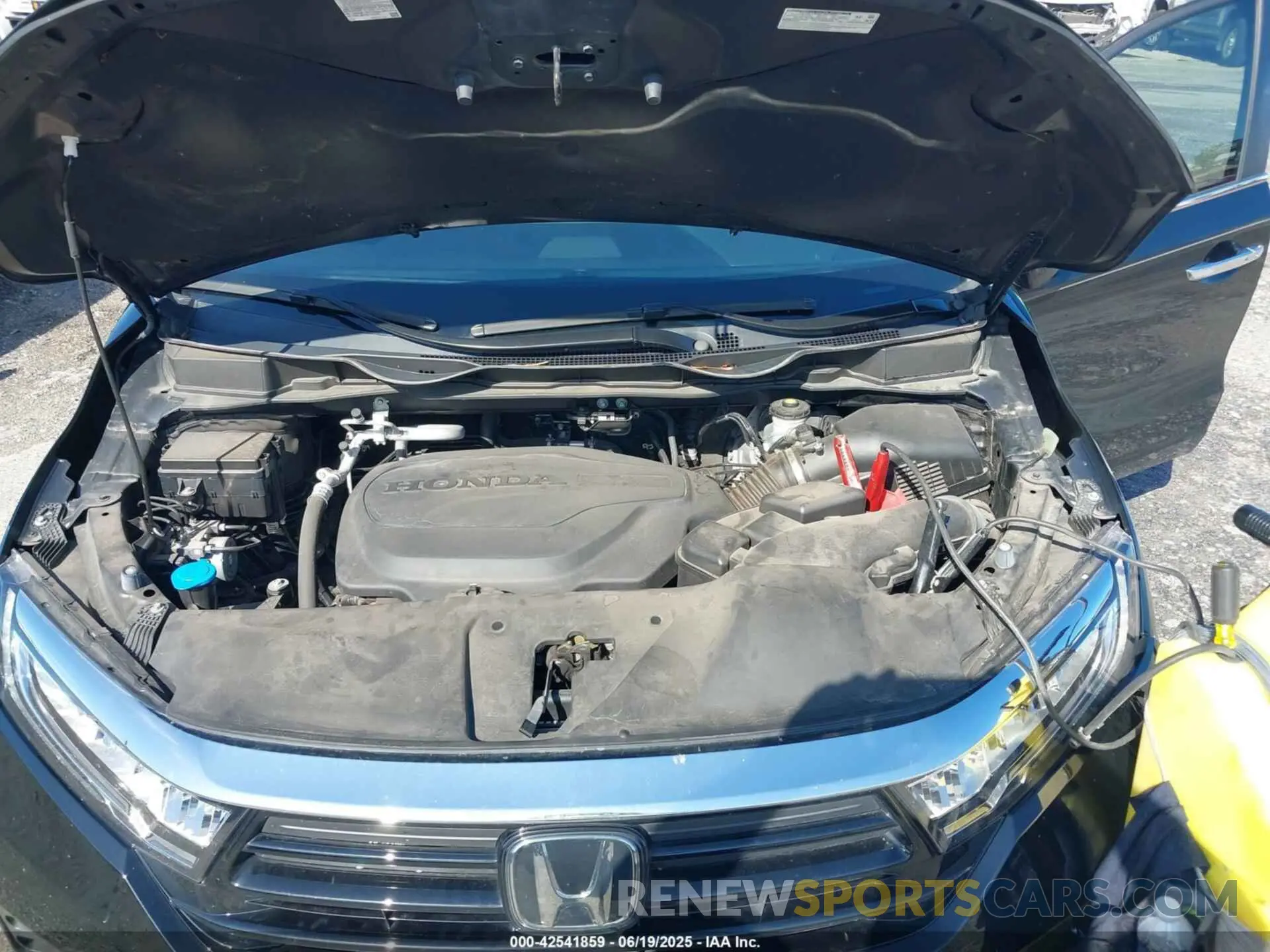 10 fotografías del automóvil dañado 5FNRL6H73MB027655 HONDA ODYSSEY 2021