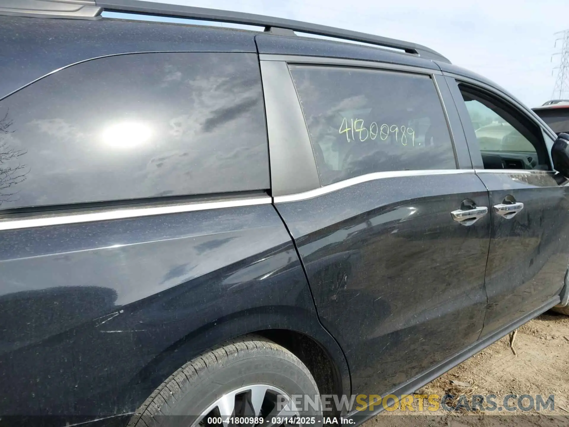 13 fotografías del automóvil dañado 5FNRL6H76MB013748 HONDA ODYSSEY 2021