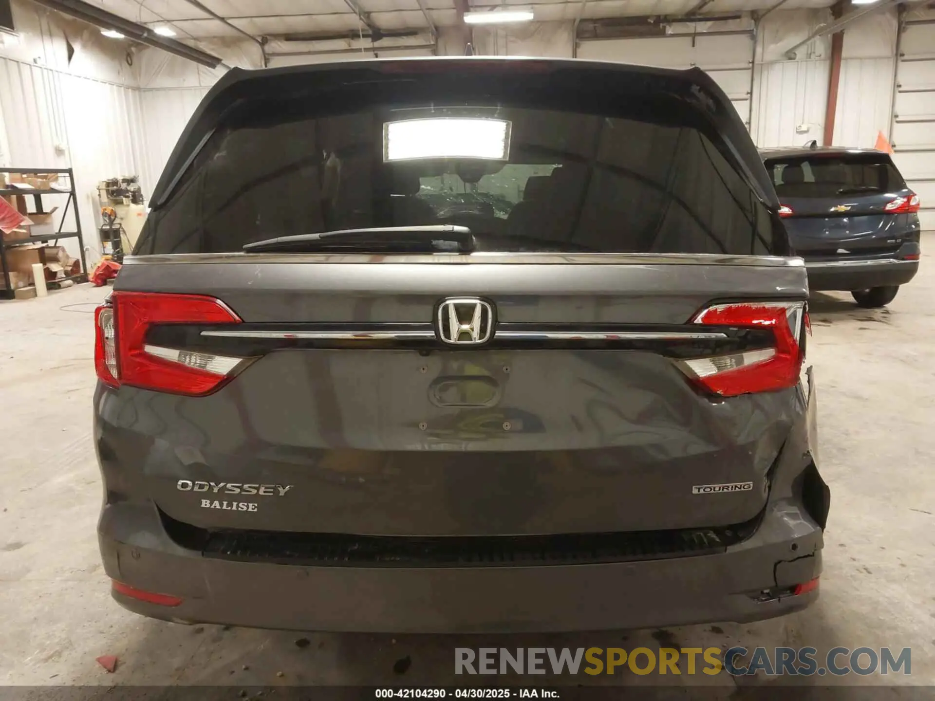 17 fotografías del automóvil dañado 5FNRL6H82MB025923 HONDA ODYSSEY 2021