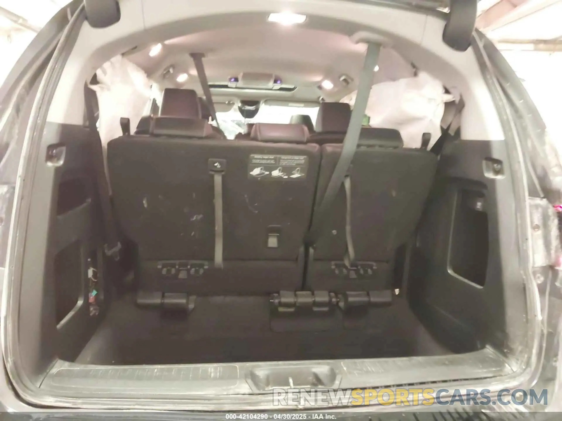 19 fotografías del automóvil dañado 5FNRL6H82MB025923 HONDA ODYSSEY 2021