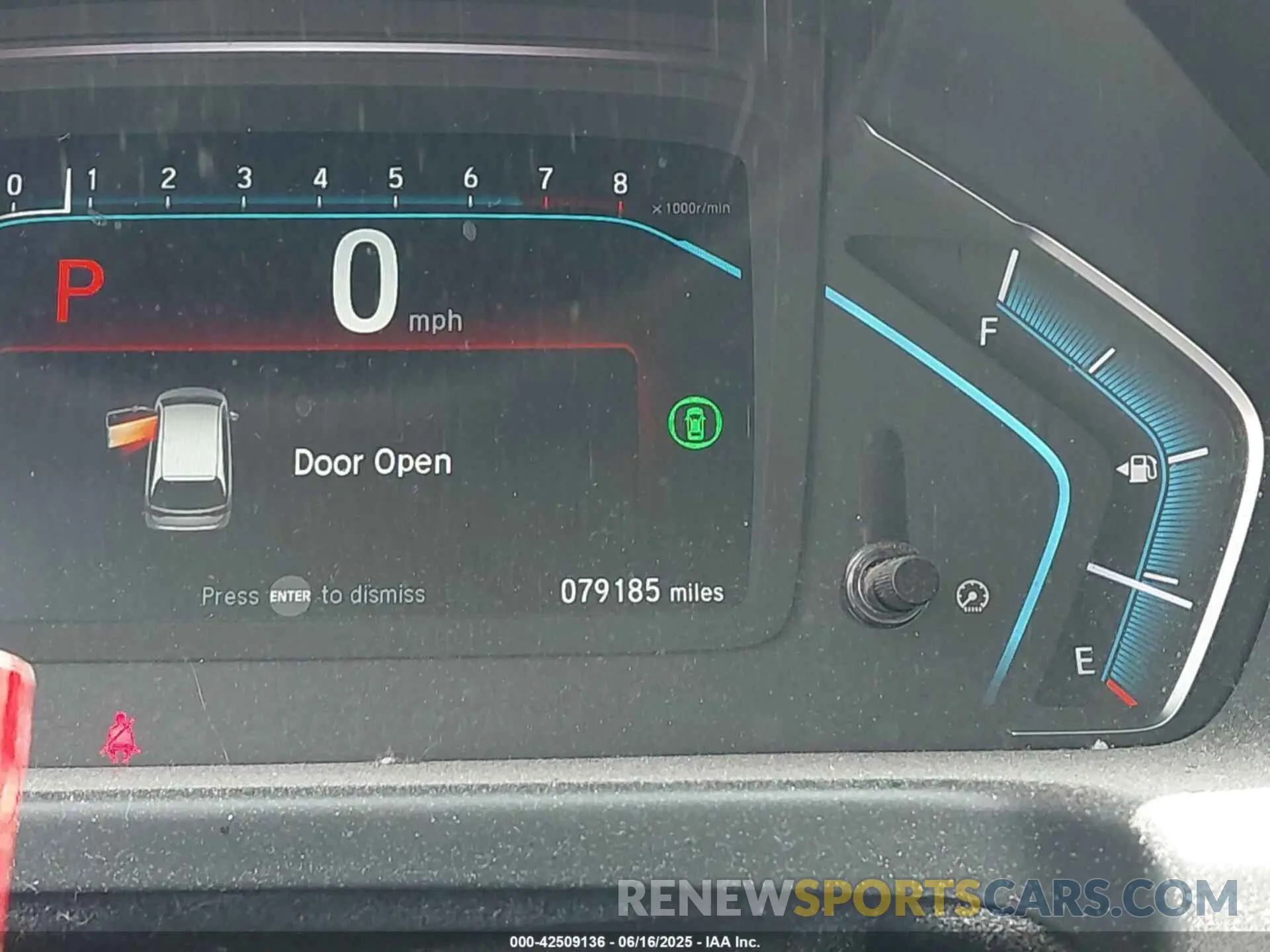 15 fotografías del automóvil dañado 5FNRL6H86MB013953 HONDA ODYSSEY 2021