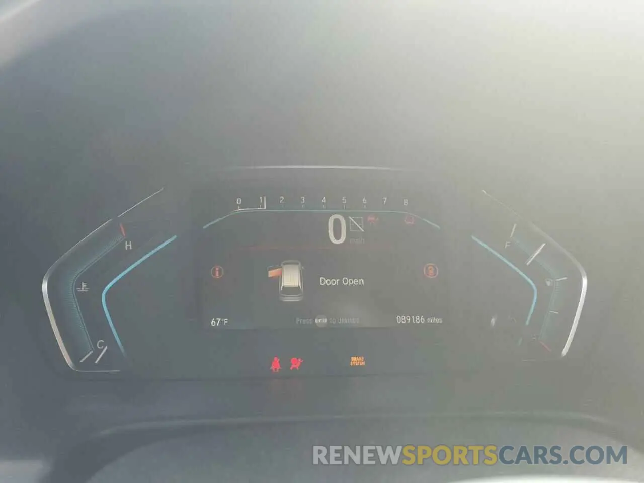 9 fotografías del automóvil dañado 5FNRL6H87MB016571 HONDA ODYSSEY 2021
