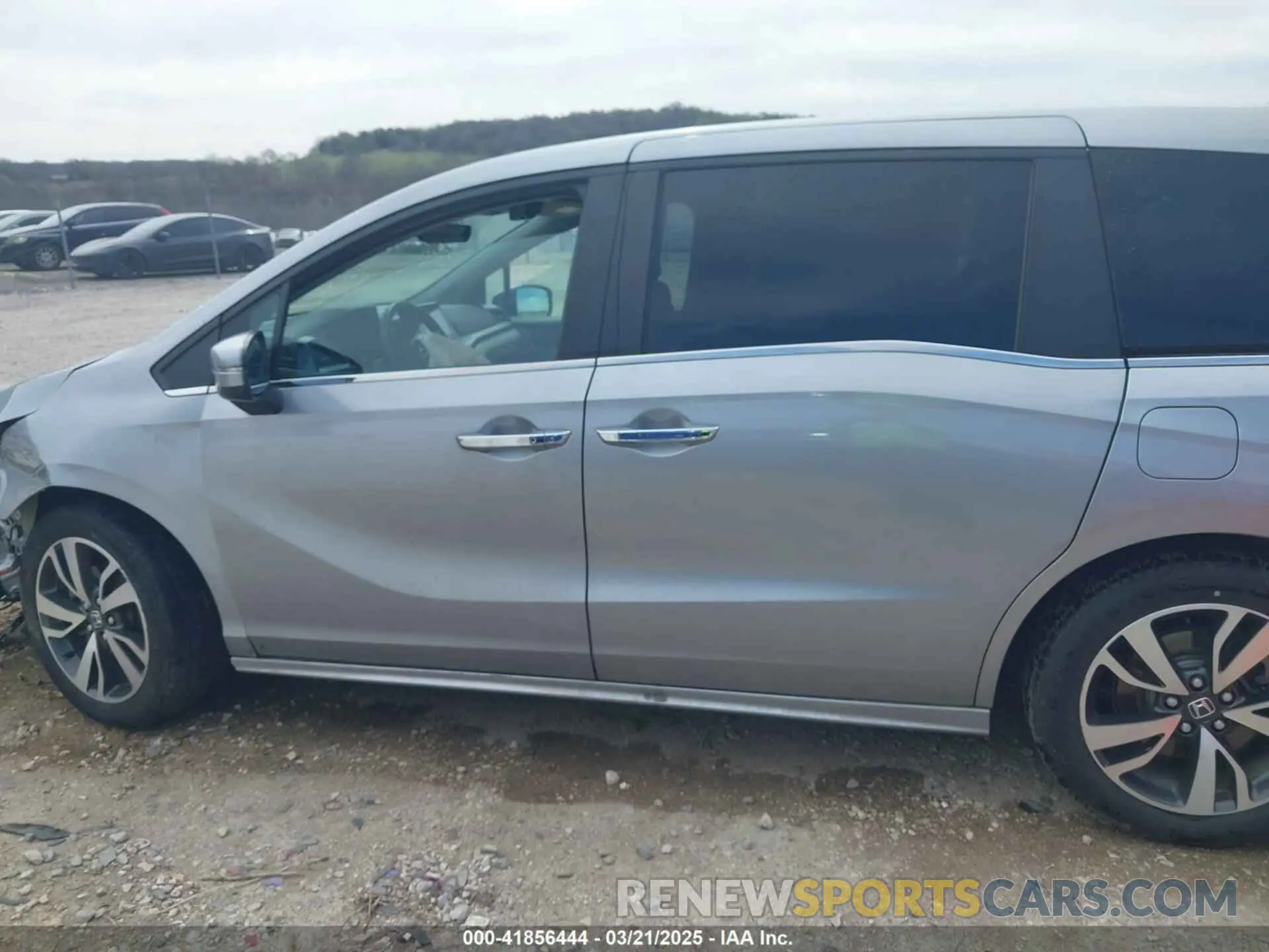 14 fotografías del automóvil dañado 5FNRL6H8XMB034837 HONDA ODYSSEY 2021