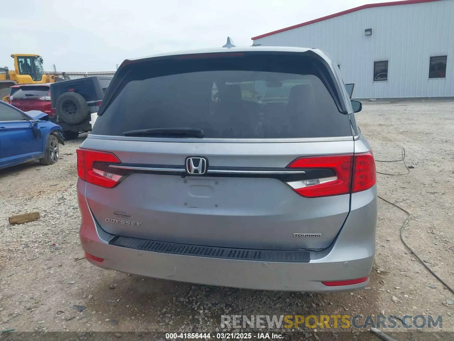 16 fotografías del automóvil dañado 5FNRL6H8XMB034837 HONDA ODYSSEY 2021