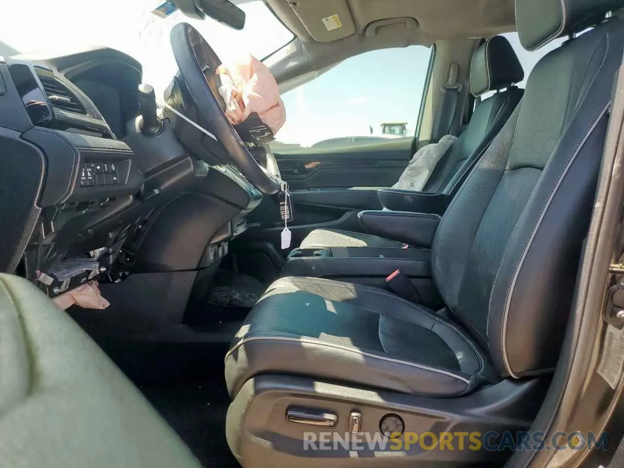 7 fotografías del automóvil dañado 5FNRL6H91MB006353 HONDA ODYSSEY 2021