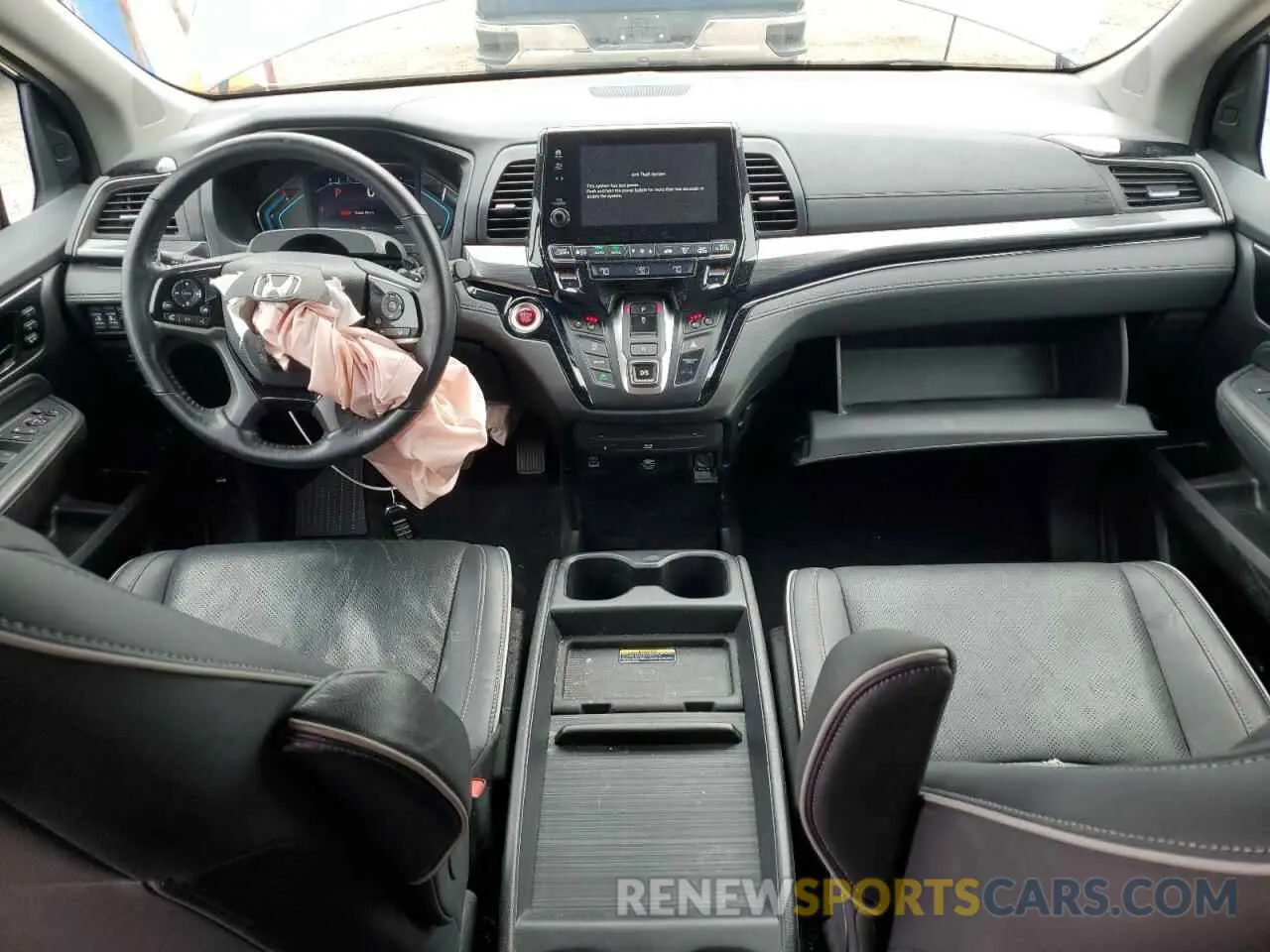 8 fotografías del automóvil dañado 5FNRL6H91MB019443 HONDA ODYSSEY 2021