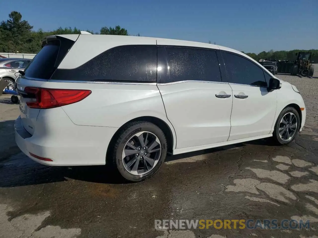 3 fotografías del automóvil dañado 5FNRL6H97MB009998 HONDA ODYSSEY 2021