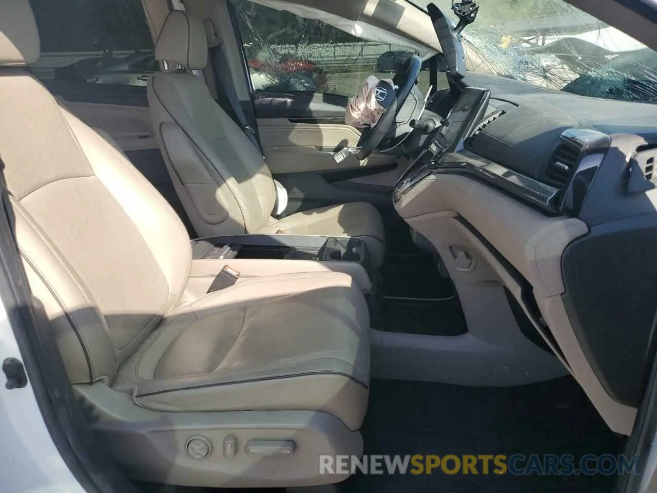 7 fotografías del automóvil dañado 5FNRL6H97MB009998 HONDA ODYSSEY 2021