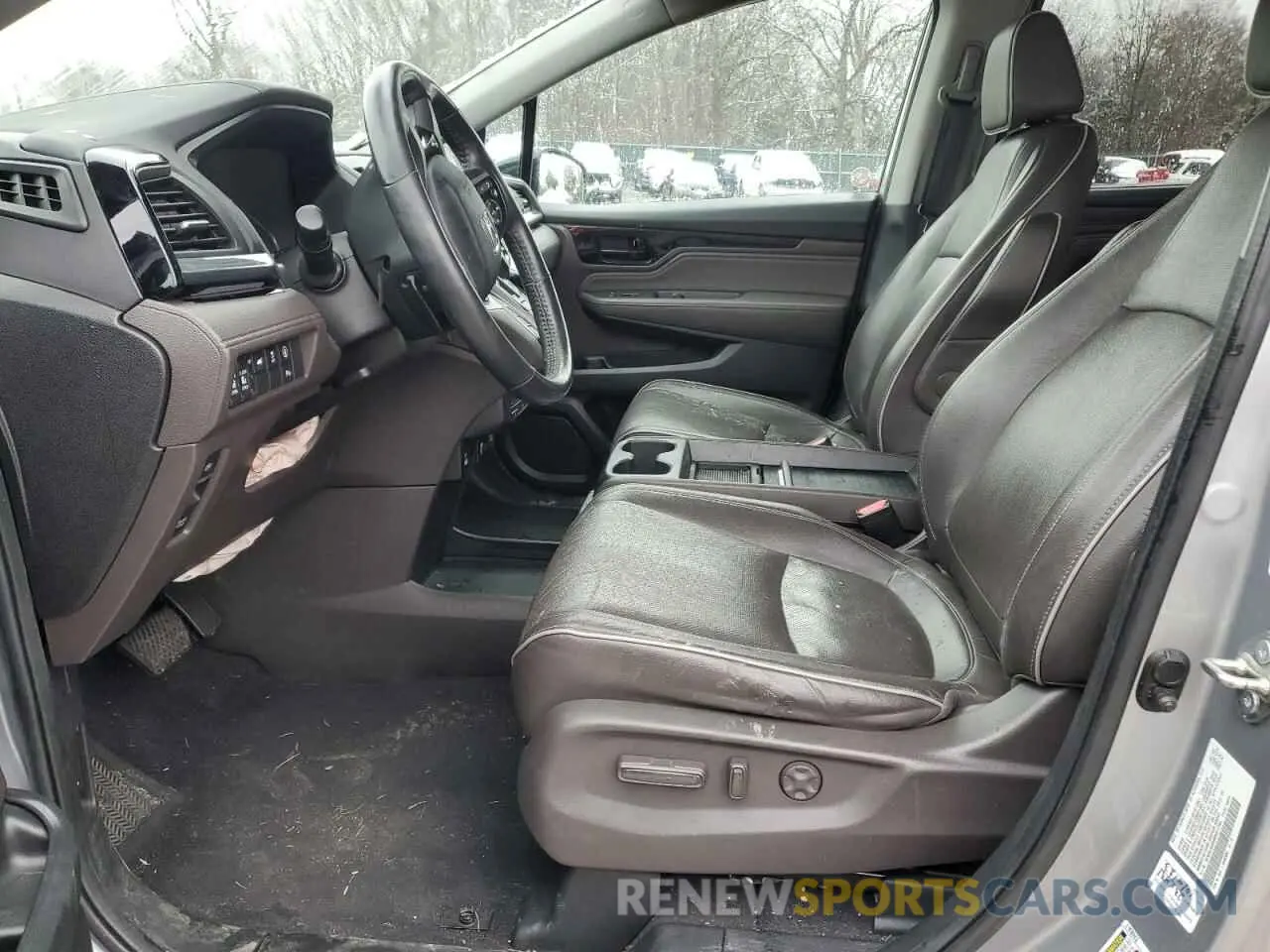 7 fotografías del automóvil dañado 5FNRL6H99MB017794 HONDA ODYSSEY 2021