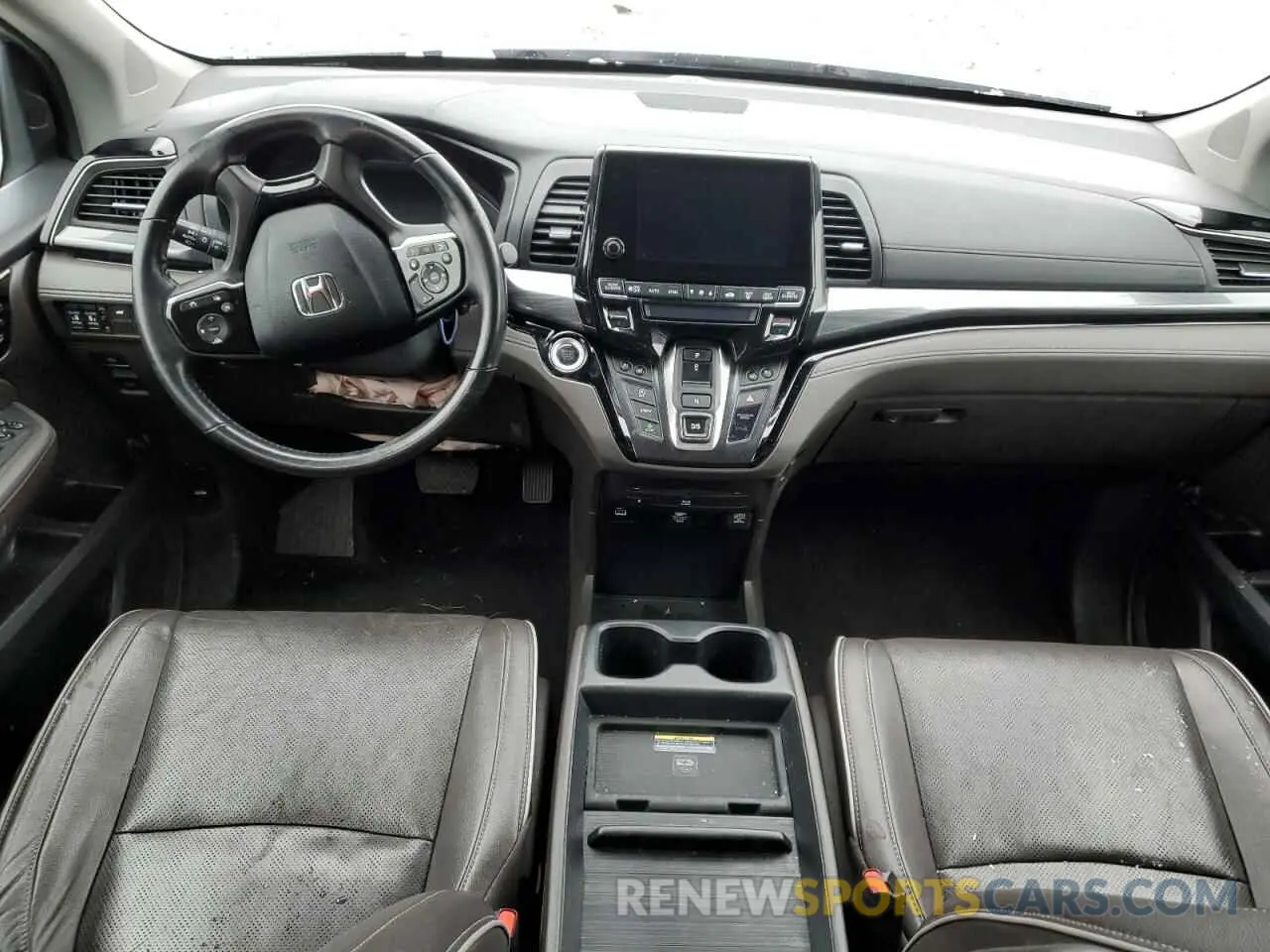 8 fotografías del automóvil dañado 5FNRL6H99MB017794 HONDA ODYSSEY 2021