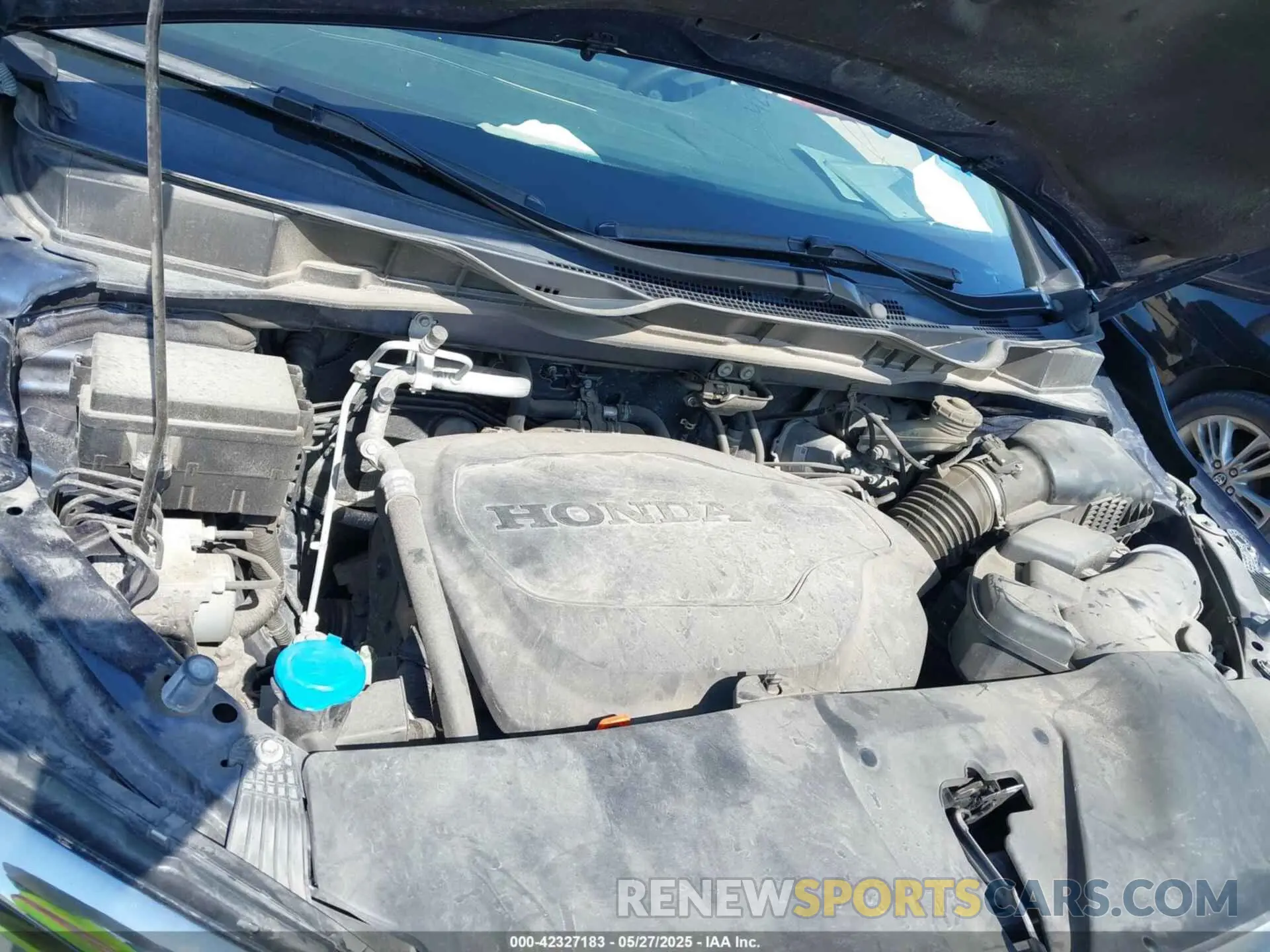 10 fotografías del automóvil dañado 5FNRL6H50NB000347 HONDA ODYSSEY 2022