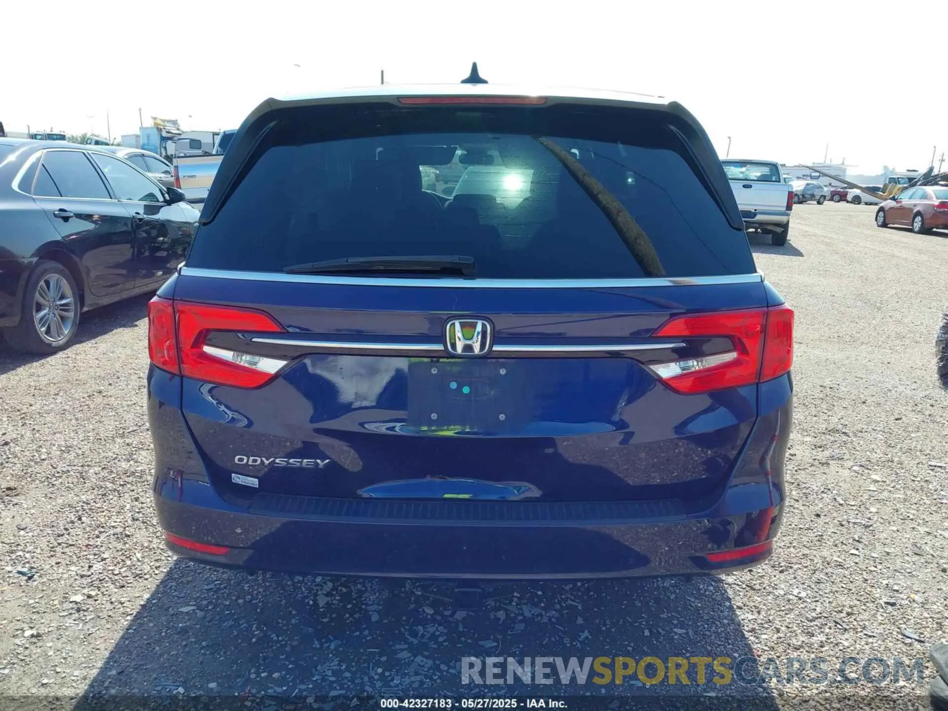 16 fotografías del automóvil dañado 5FNRL6H50NB000347 HONDA ODYSSEY 2022
