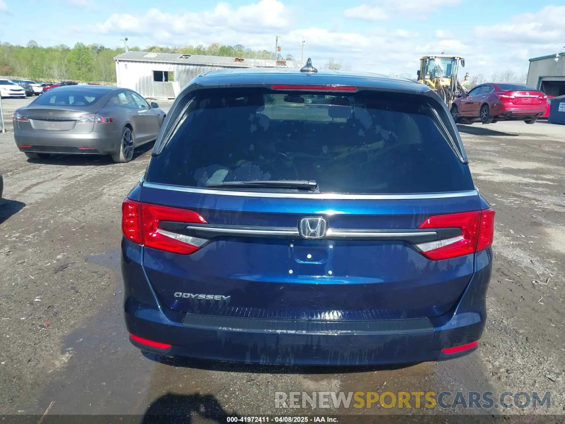 17 fotografías del automóvil dañado 5FNRL6H56NB048063 HONDA ODYSSEY 2022