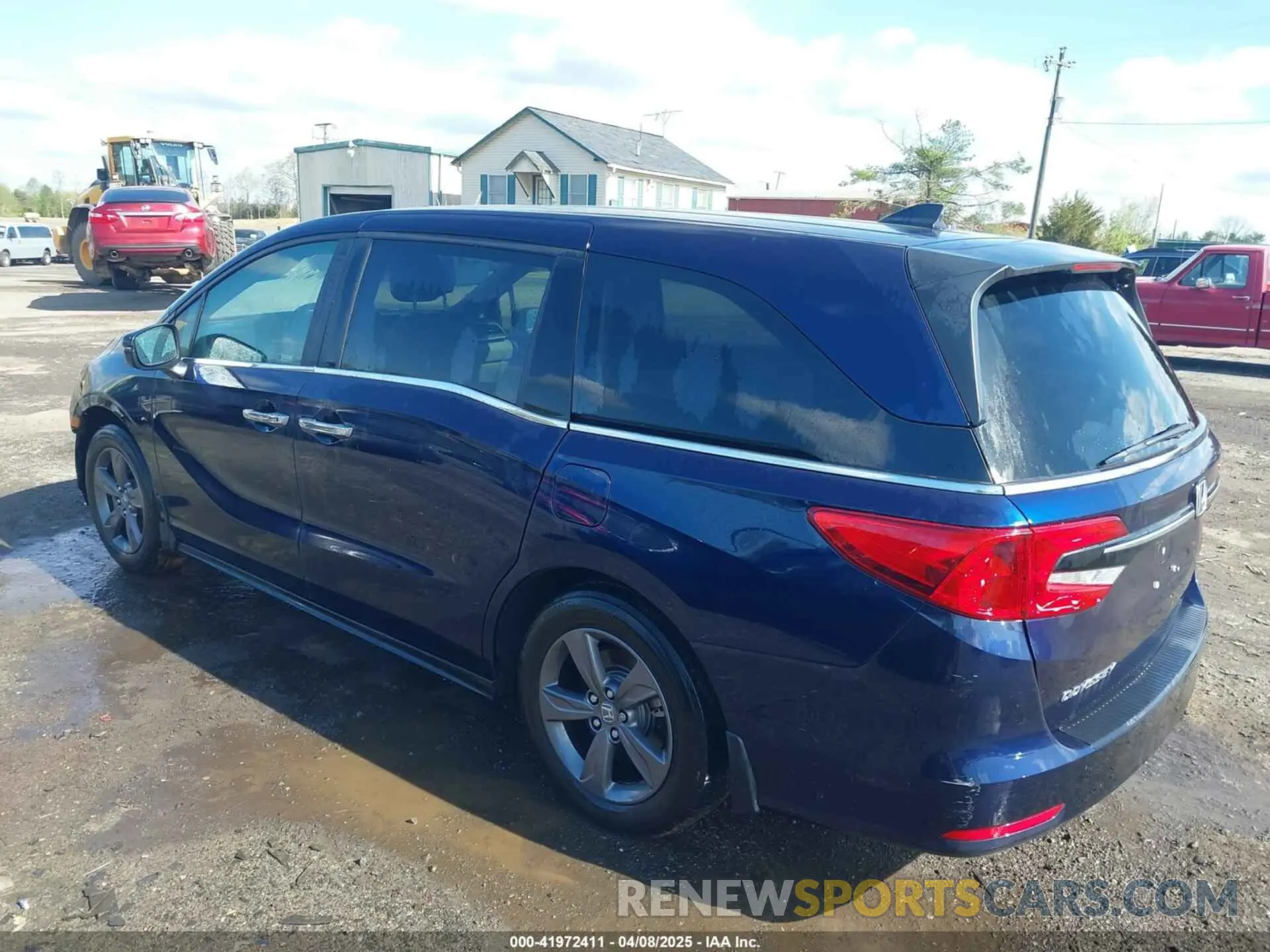 3 fotografías del automóvil dañado 5FNRL6H56NB048063 HONDA ODYSSEY 2022