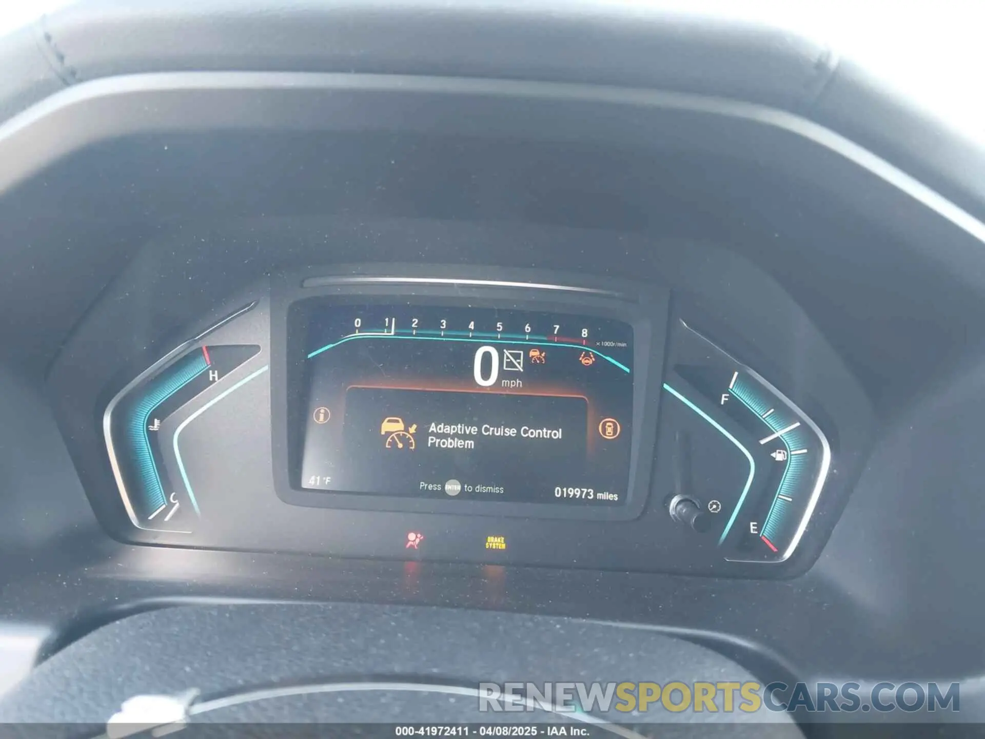 7 fotografías del automóvil dañado 5FNRL6H56NB048063 HONDA ODYSSEY 2022