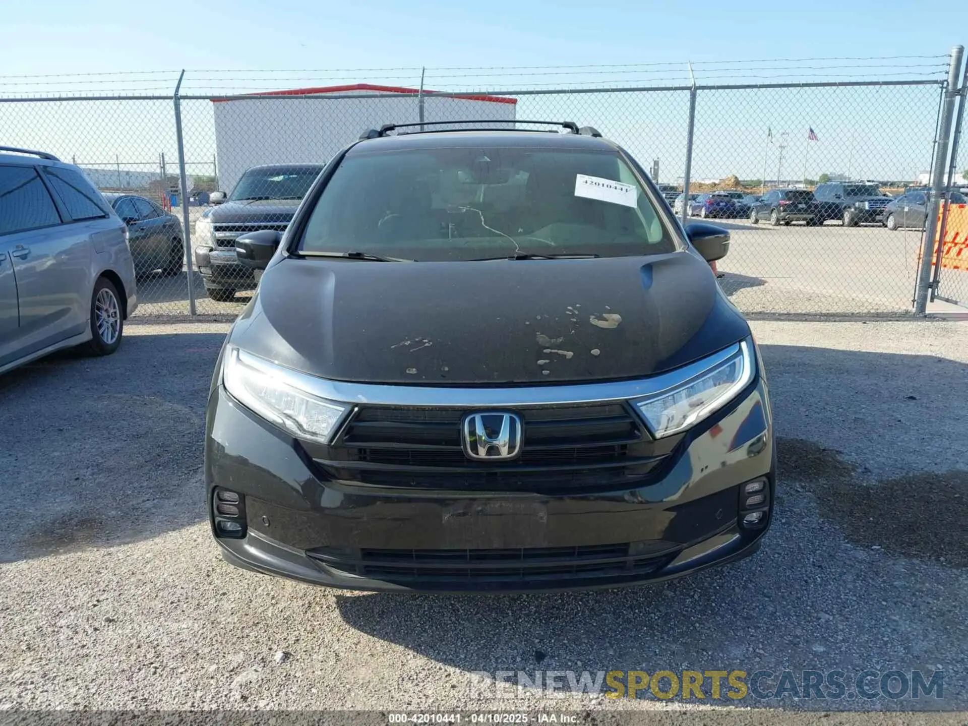 12 fotografías del automóvil dañado 5FNRL6H75NB049044 HONDA ODYSSEY 2022