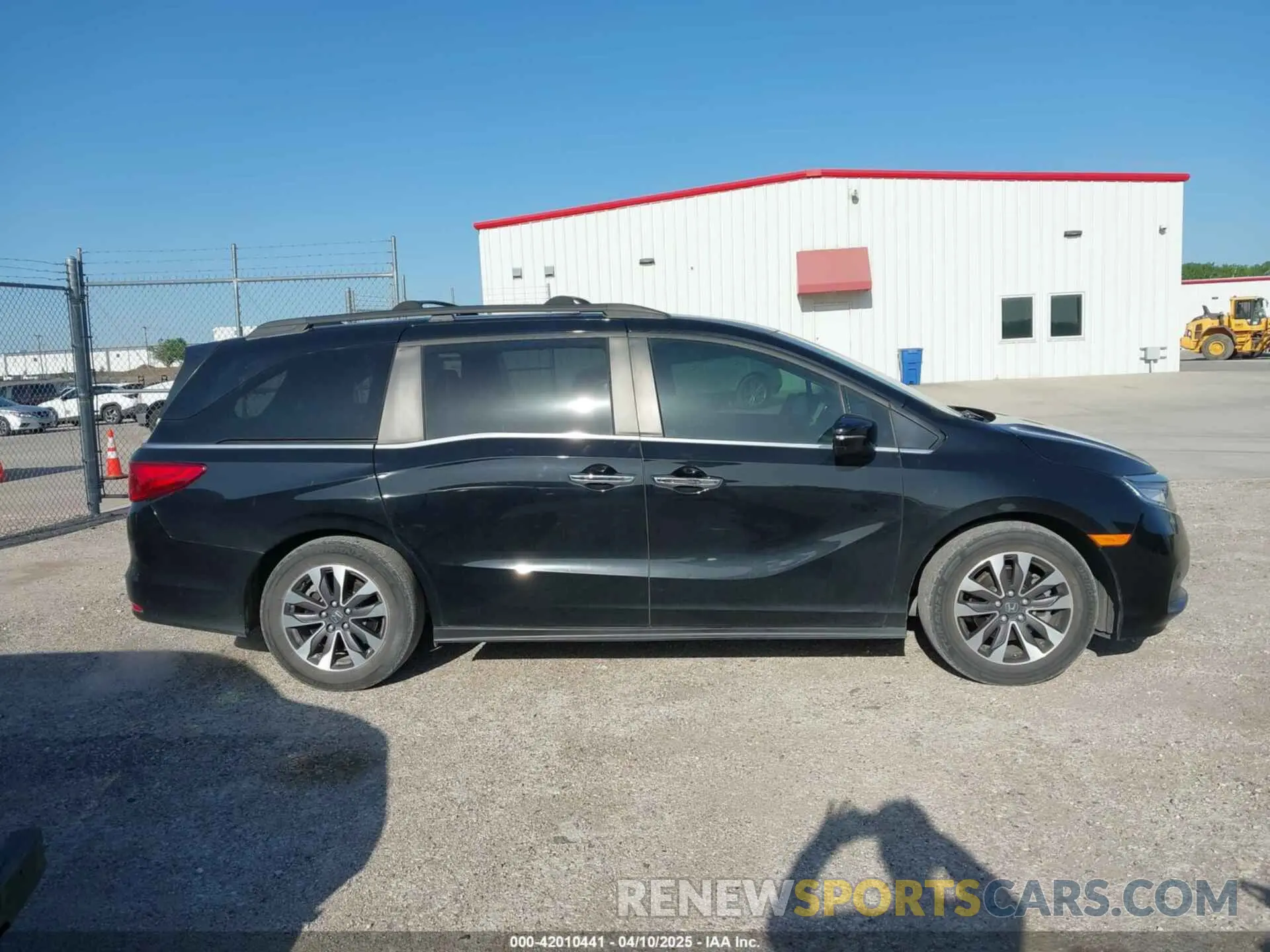 13 fotografías del automóvil dañado 5FNRL6H75NB049044 HONDA ODYSSEY 2022