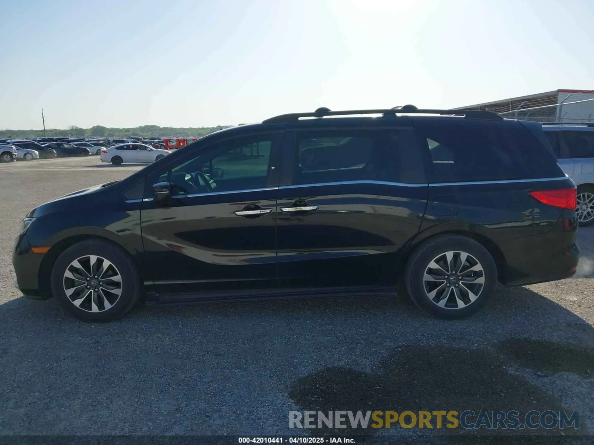 14 fotografías del automóvil dañado 5FNRL6H75NB049044 HONDA ODYSSEY 2022