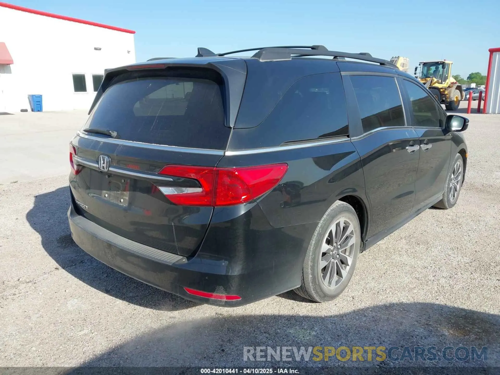 4 fotografías del automóvil dañado 5FNRL6H75NB049044 HONDA ODYSSEY 2022