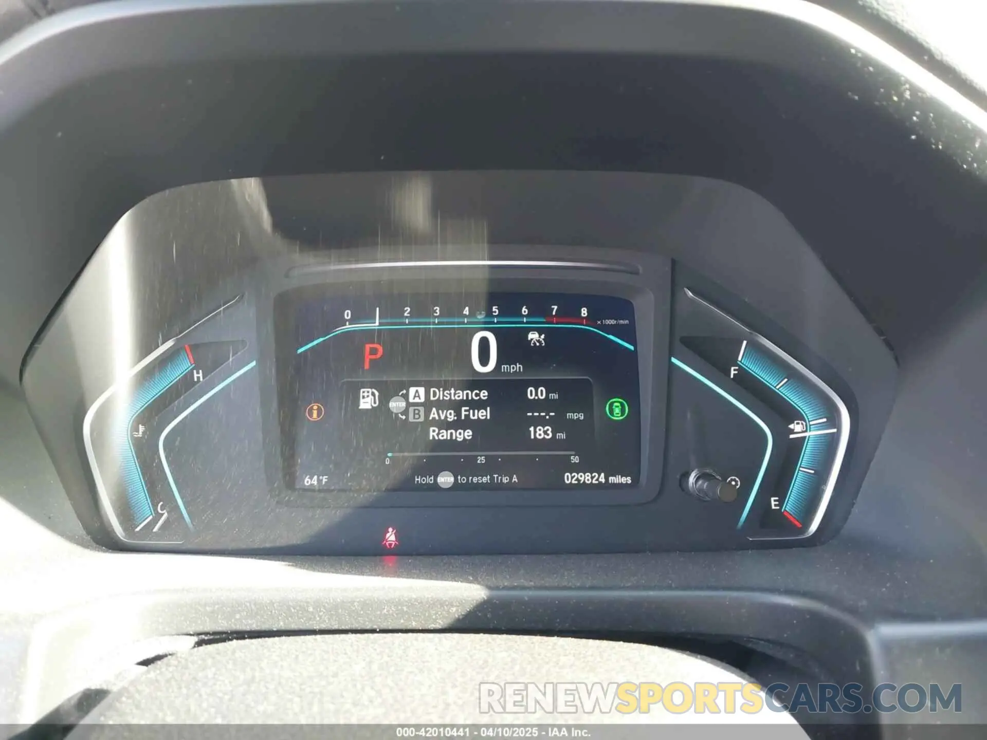 7 fotografías del automóvil dañado 5FNRL6H75NB049044 HONDA ODYSSEY 2022