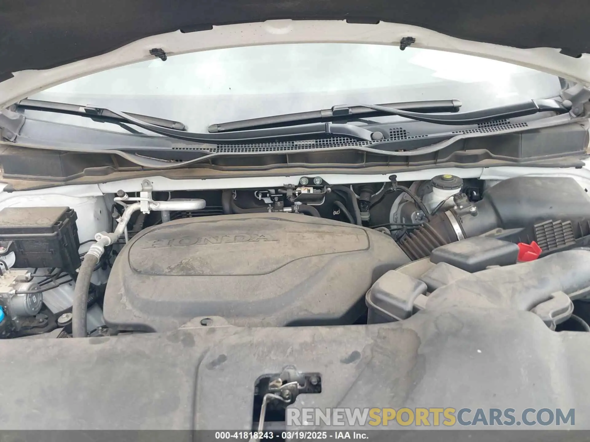 10 fotografías del automóvil dañado 5FNRL6H76NB002248 HONDA ODYSSEY 2022