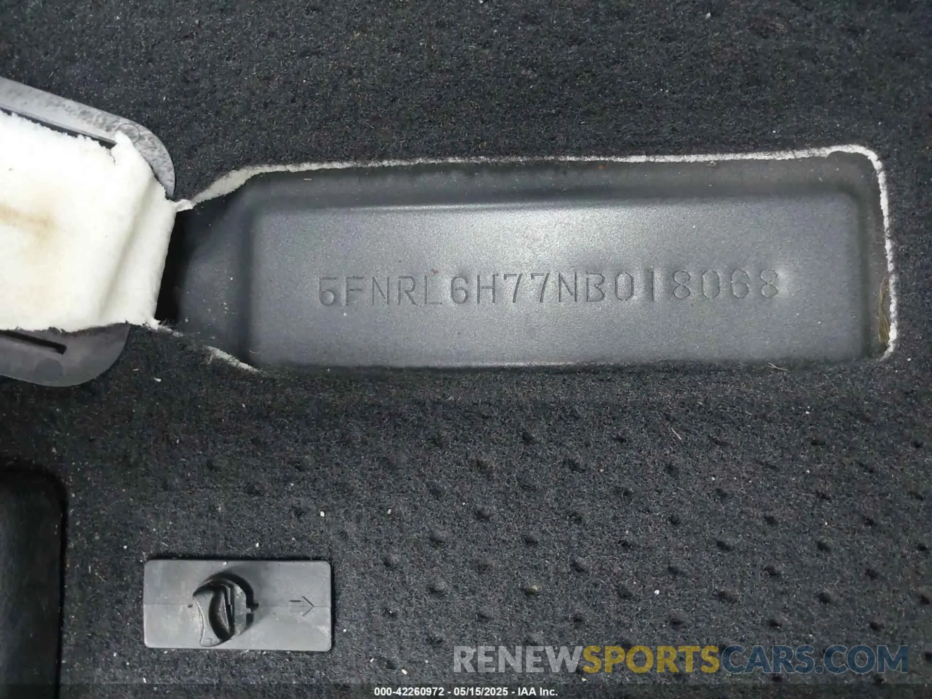 17 fotografías del automóvil dañado 5FNRL6H77NB018068 HONDA ODYSSEY 2022