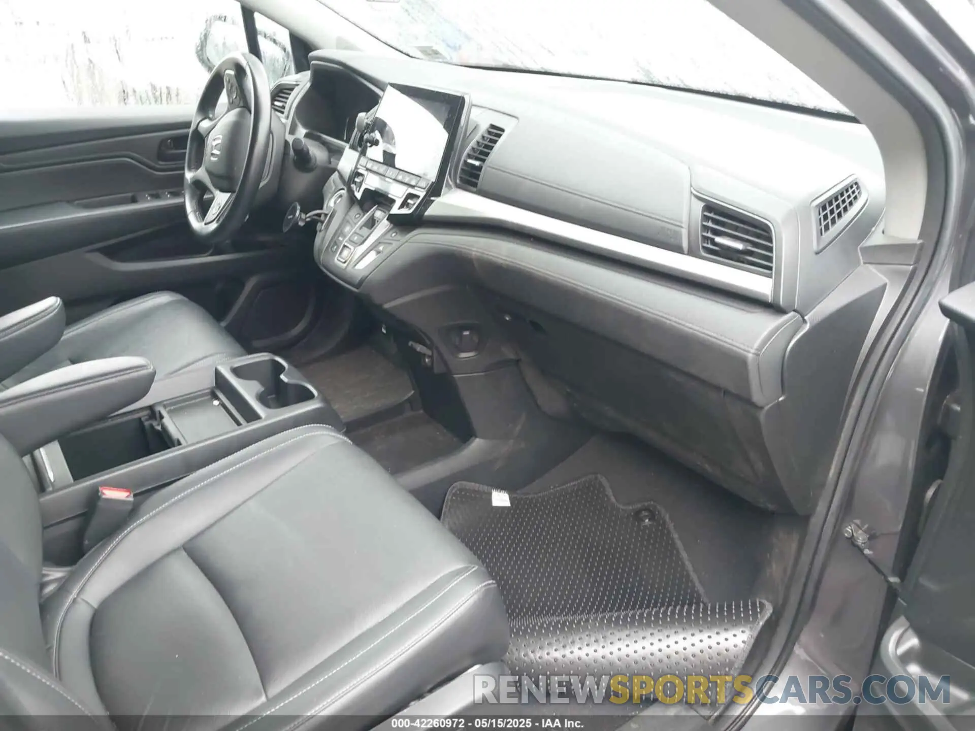 5 fotografías del automóvil dañado 5FNRL6H77NB018068 HONDA ODYSSEY 2022
