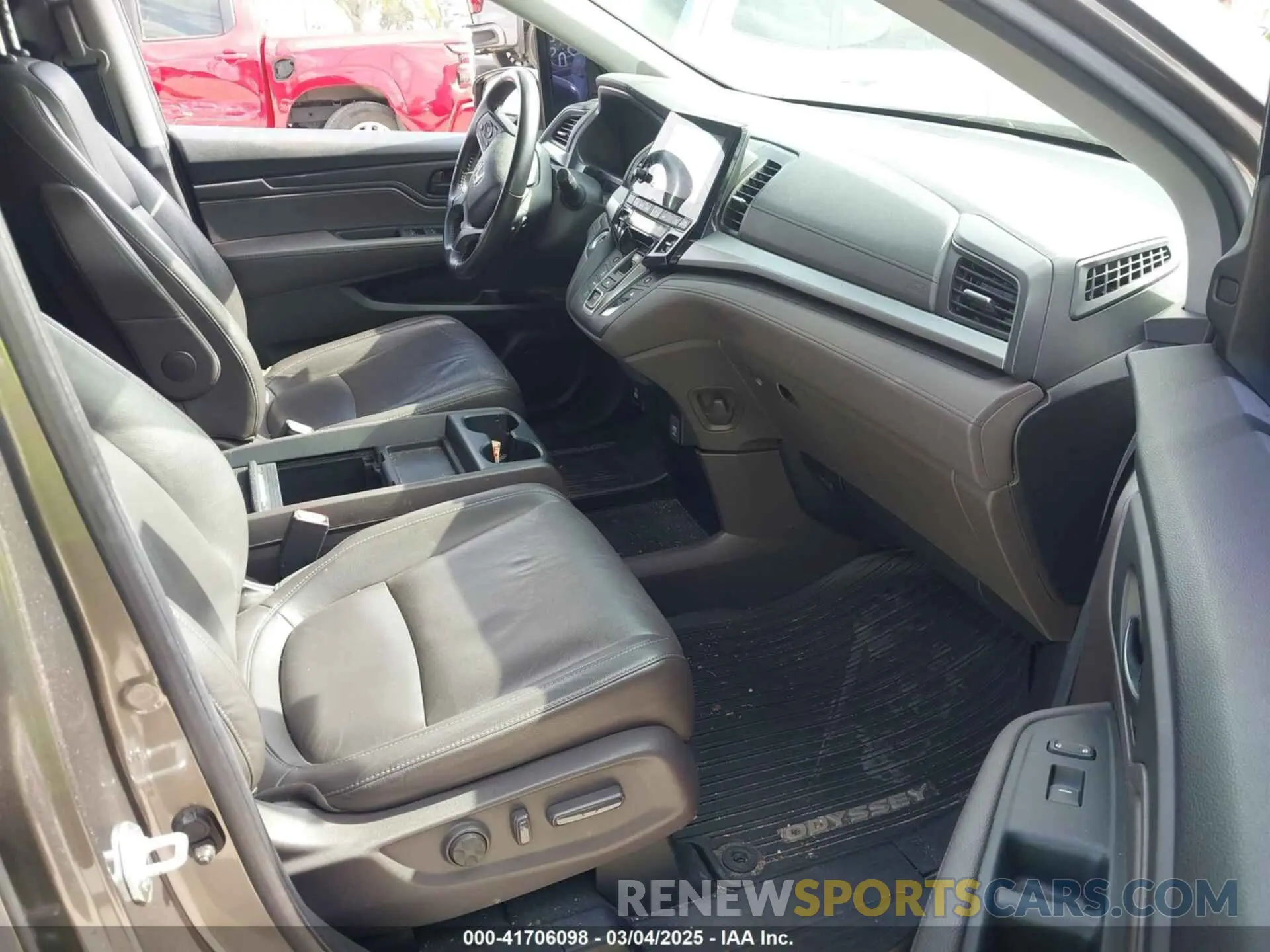 5 fotografías del automóvil dañado 5FNRL6H77NB031502 HONDA ODYSSEY 2022