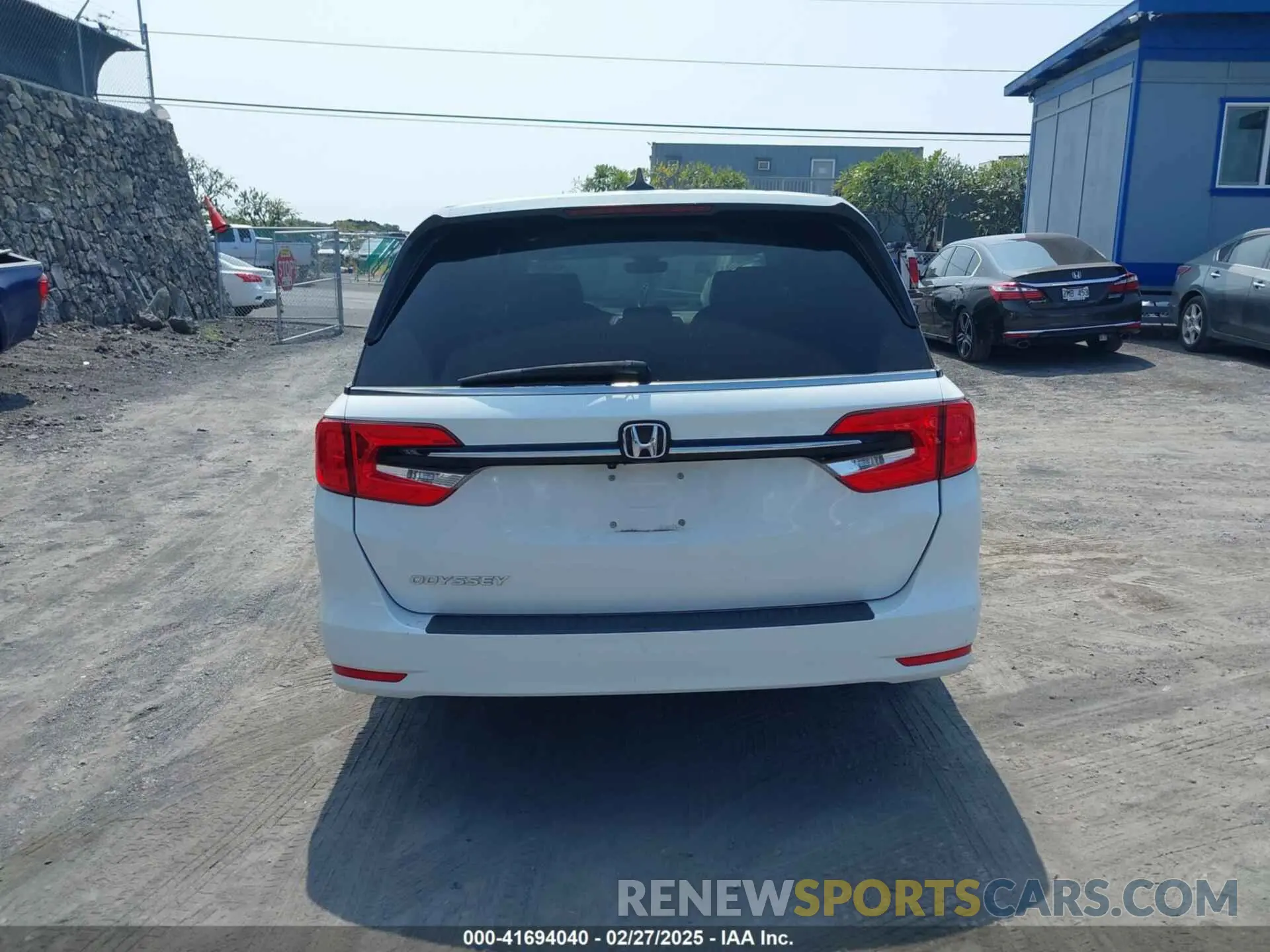 16 fotografías del automóvil dañado 5FNRL6H79NB054120 HONDA ODYSSEY 2022