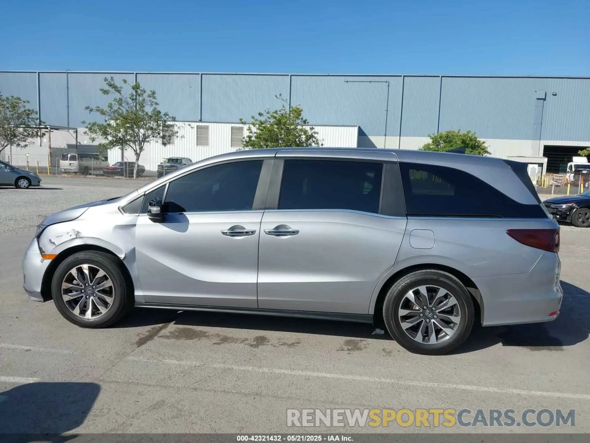 13 fotografías del automóvil dañado 5FNRL6H7XNB041733 HONDA ODYSSEY 2022