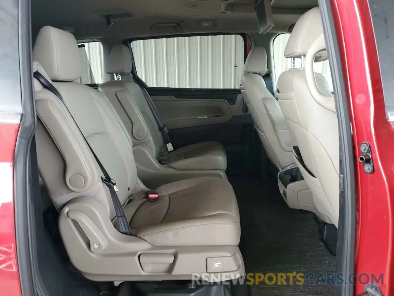 11 fotografías del automóvil dañado 5FNRL6H81NB017930 HONDA ODYSSEY 2022