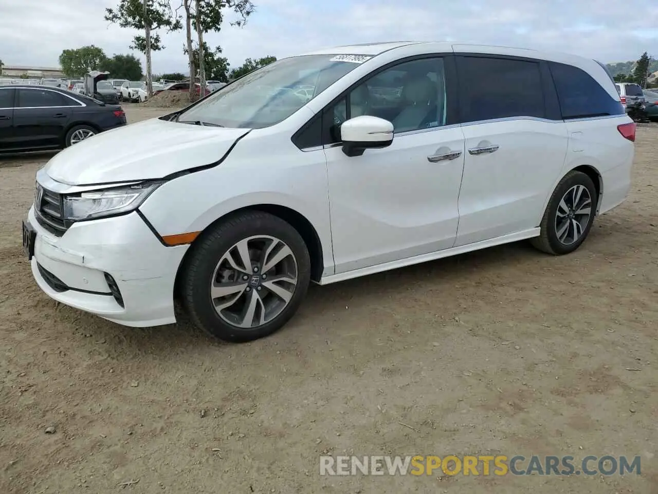 1 fotografías del automóvil dañado 5FNRL6H83NB041131 HONDA ODYSSEY 2022