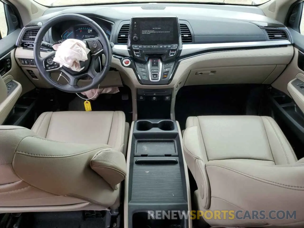 8 fotografías del automóvil dañado 5FNRL6H83NB041131 HONDA ODYSSEY 2022