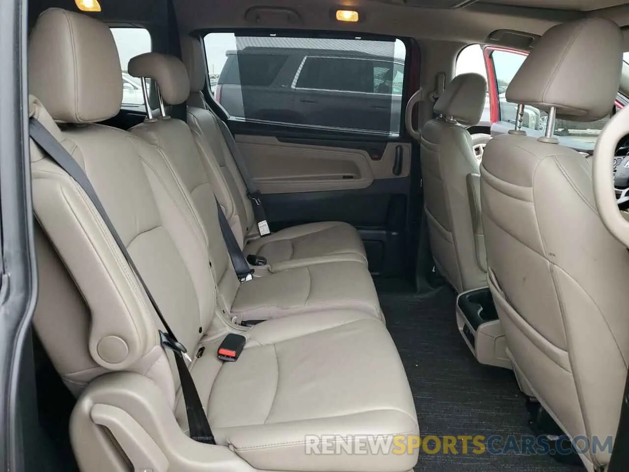 11 fotografías del automóvil dañado 5FNRL6H84NB025374 HONDA ODYSSEY 2022