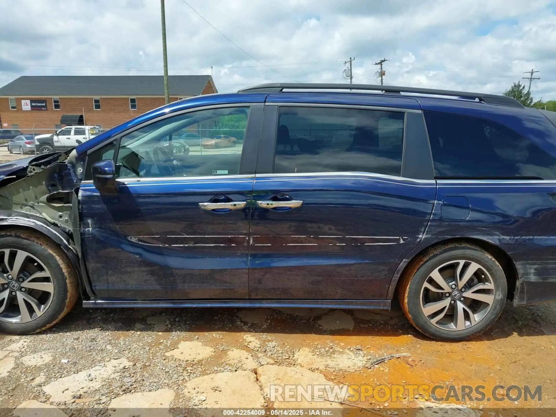 14 fotografías del automóvil dañado 5FNRL6H86NB004865 HONDA ODYSSEY 2022