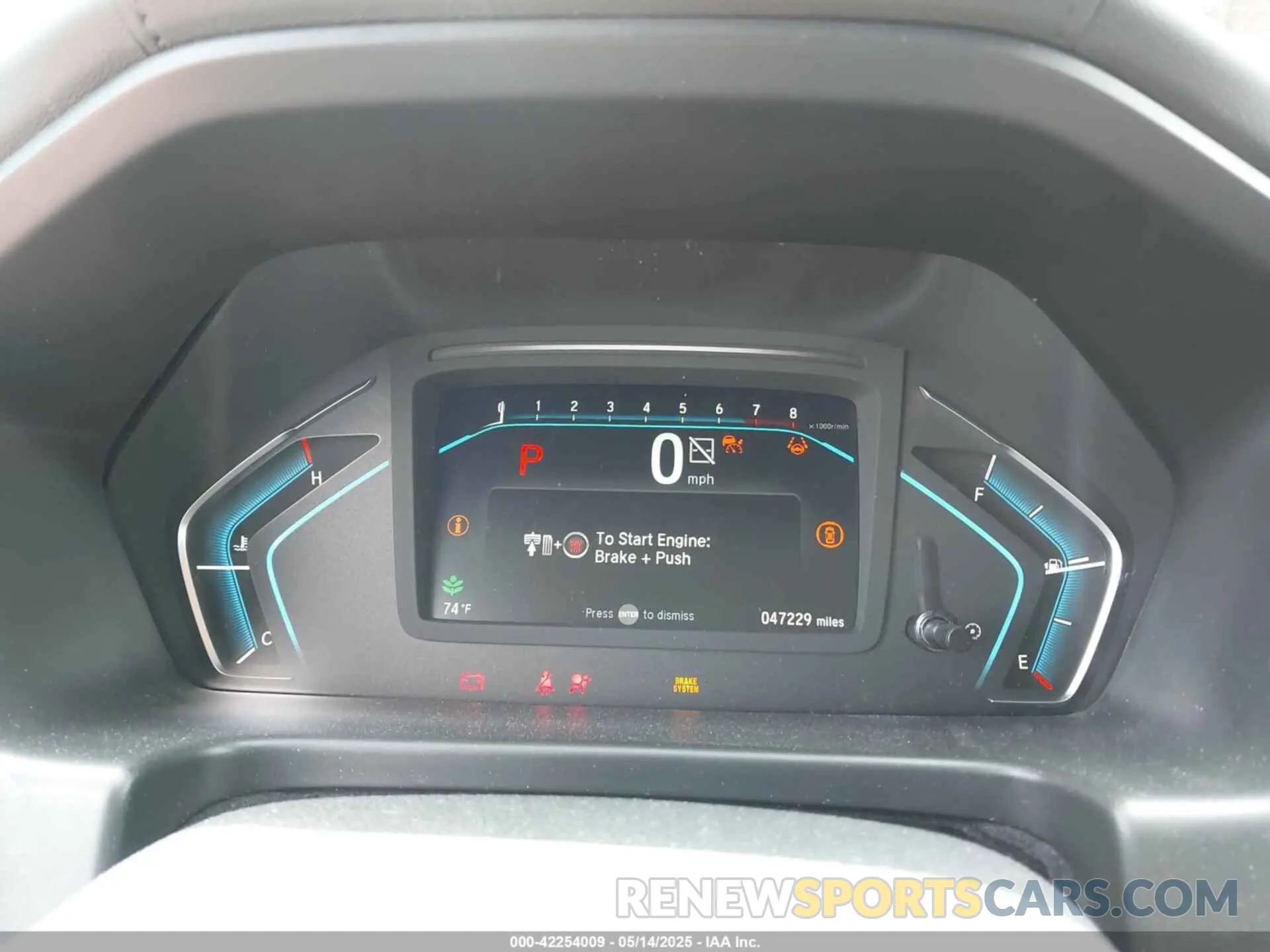 7 fotografías del automóvil dañado 5FNRL6H86NB004865 HONDA ODYSSEY 2022