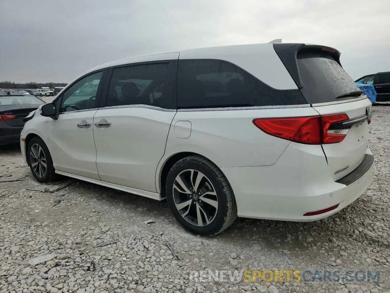 2 fotografías del automóvil dañado 5FNRL6H88NB067515 HONDA ODYSSEY 2022