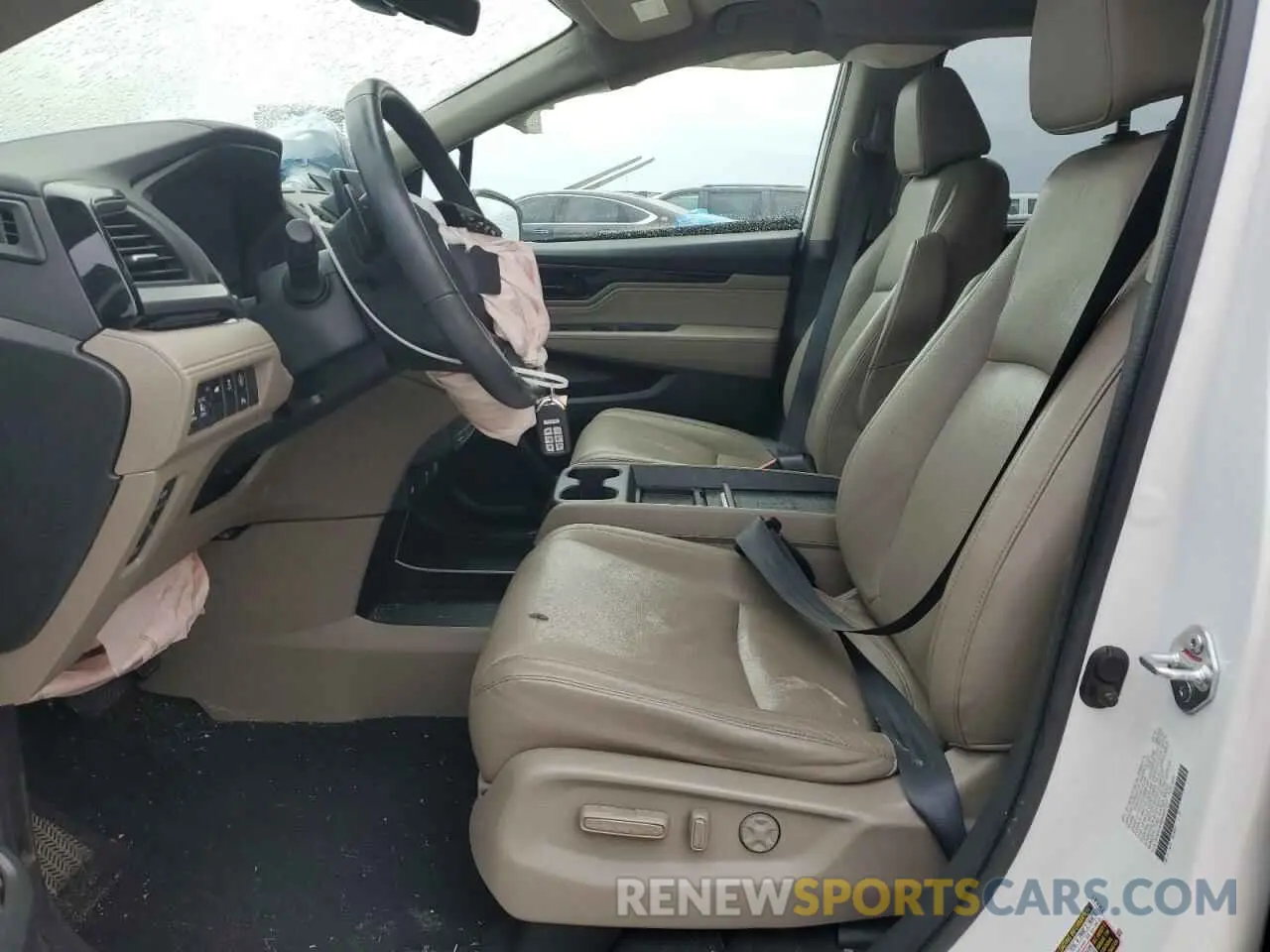 7 fotografías del automóvil dañado 5FNRL6H88NB067515 HONDA ODYSSEY 2022
